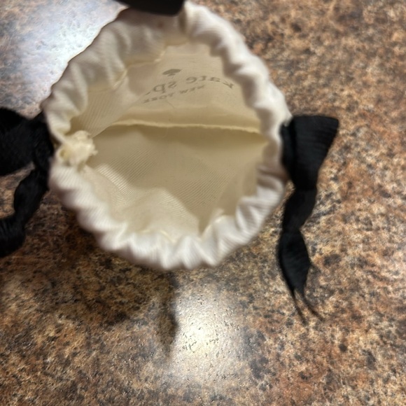 Kate Spade Flamingo Earrings Rose Gold With Silver Sparkle Rhinestones - Picture 5 of 5